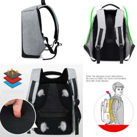 Anti-theft Laptop Backpack