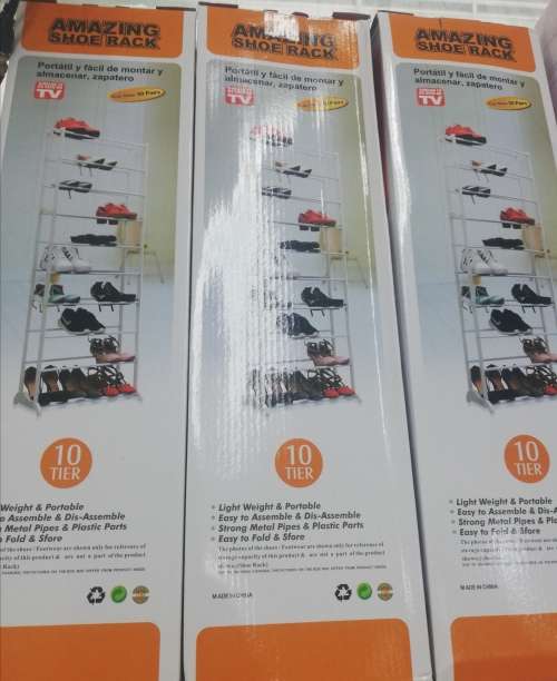 Amazing 10 tier shoe rack