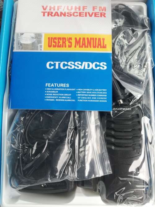 Set of Two BF-888-S Two Way Radios