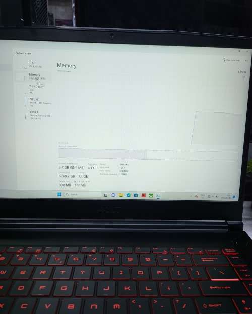 MSI Gaming Core i5 10th Gen Nvidia RTX 3050