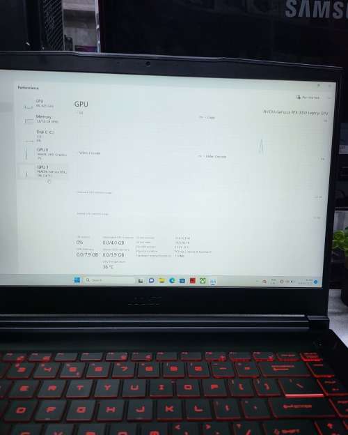 MSI Gaming Core i5 10th Gen Nvidia RTX 3050