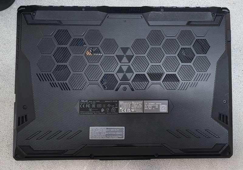 Asus Tuf Gaming Core i5 11th Gen Rtx 3050 12Gb Ram