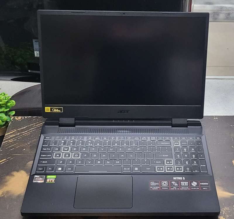 Acer Nitro 5 24GB DDR5 4800MHz Ram RTX 3060 Ryzen 5 6600H 512GB Samsung NVMe Gen 4
