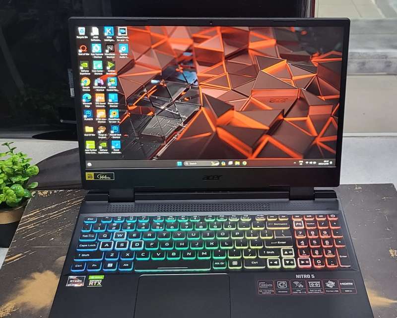 Acer Nitro 5 24GB DDR5 4800MHz Ram RTX 3060 Ryzen 5 6600H 512GB Samsung NVMe Gen 4