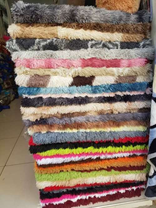 Fluffy carpet
