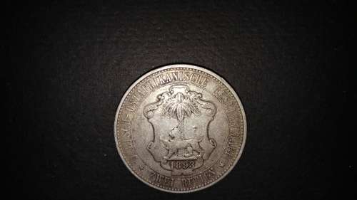 1893  DOA ZWEI RUPIEN