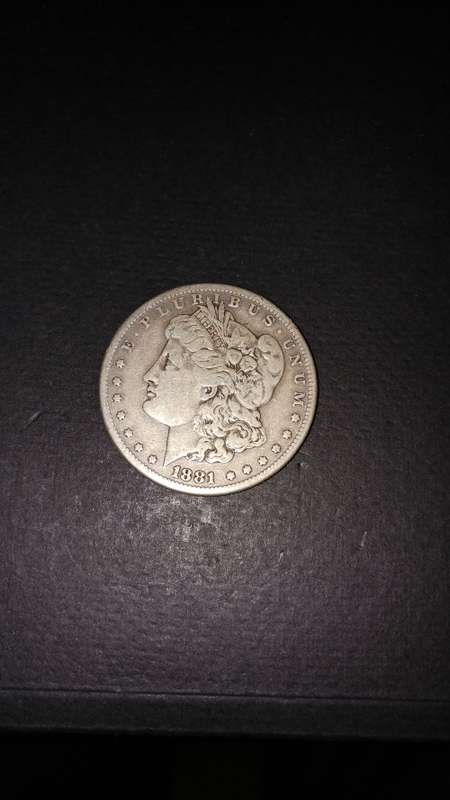 1881 SILVER MORGAN DOLLAR