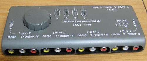 av selector switch (4ports)