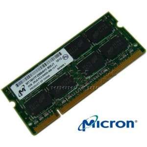 Micron 2GB 2RX8 PC2-5300s-555-13-zz Laptop RAM