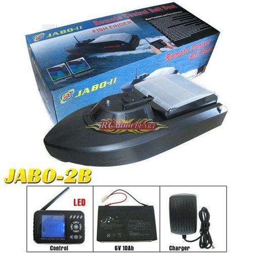 Jabo-2B Remote Control Bait Boat with Fish Finder - Shipping included