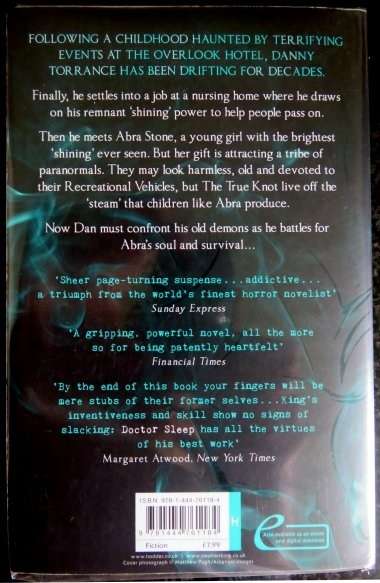 STEPHEN KING : Doctor Sleep - Softcover - Hodder & Stoughton - CONDITION: EXCELLENT*****