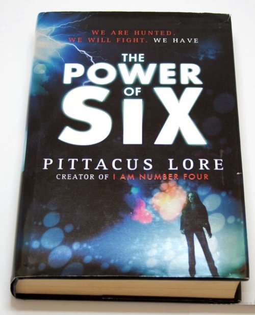 PITTACUS LORE : The Power of Six - 15cmx23cm Hardcover 2011 UK 1st Edition+1st Printing - Razorbill