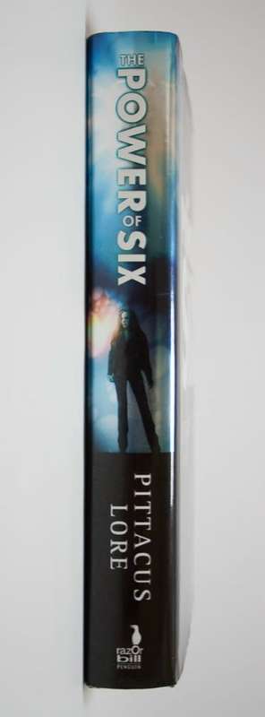 PITTACUS LORE : The Power of Six - 15cmx23cm Hardcover 2011 UK 1st Edition+1st Printing - Razorbill