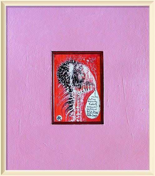 `Pinky the Cute Critter`by SA Artist Ras STeyn [MA] Inner:110mmx150mm / Outer:320mmx360mm SALE ITEM*