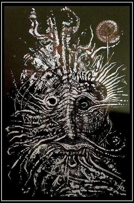 Original Surrealism: Catatonic Entomologist South African Artiist Ras Steyn SALE SALE SALE