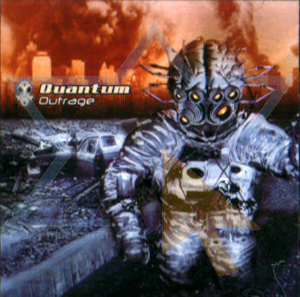 QUANTUM : Outrage - Israeli Electro-Trance - YOYO Records - 2004 - Album in VG+ Condition ***