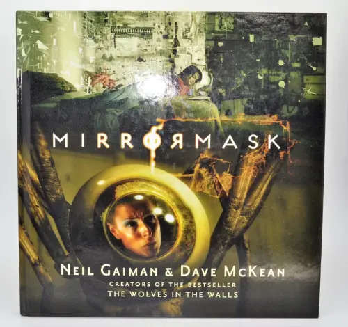 NEIL GAIMAN and DAVE McKEAN - Mirrormask - Graphic Novel Wrapped in Plastic - VG Condition*