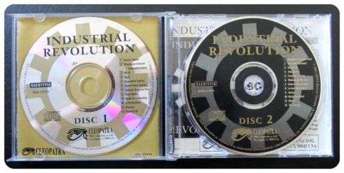 INDUSTRIAL REVOLUTION : Second Edition - 2X CD Compilation - Various - Cleopatra 1994 CEMA VG Cond.