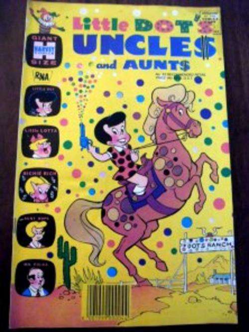 LITTLE DOT'S UNCLES AND AUNTS NO.33 - HARVEY COMICS
