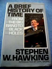 A Brief History of Time by STEPHEN HAWKING - Hardcover - Good Condition!