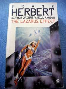 The Lazarus Effect by FRANK HERBERT - Paperback in GREAT Condition - See image.