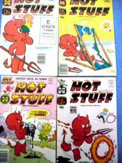 4X HOT STUFF Comics in Good Condition - See Pic.