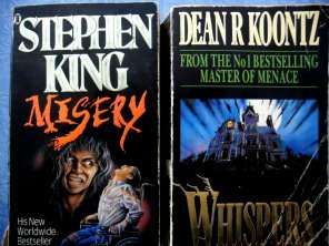 2-IN-1 Pack -  Stephen King's Misery & Dean Koontz Whispers - Used Soft Copies - See pic.