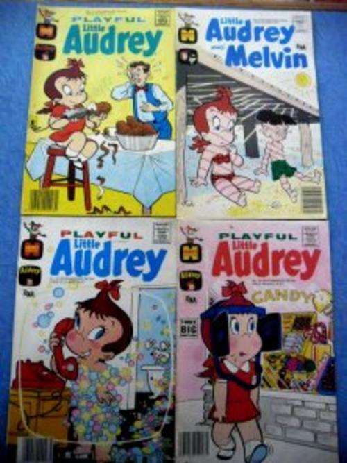 4 X PLAYFUL LITTLE AUDREY - All in Good Condition - See pic.