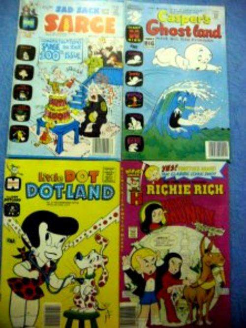 Variety Pack (4 X Harvey Comics in Good Condition) - See image.