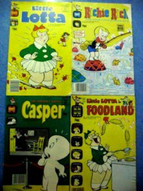 4 x Variety Harvey Comics - In Good Condition - See pic.