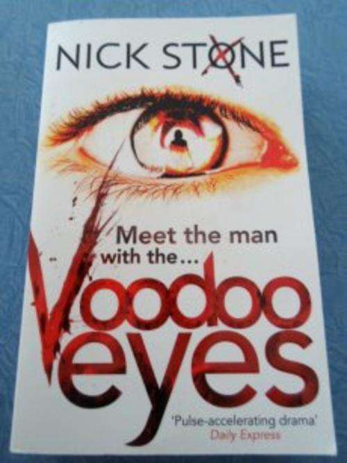 Voodoo Eyes by NICK STONE - LARGE SOFTCOVER - Condition Like New!