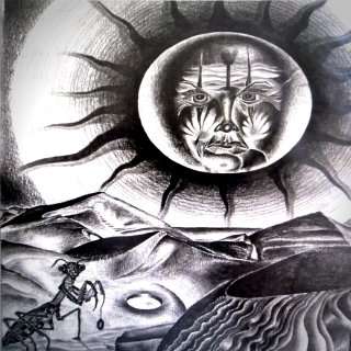 Namibian Daydream by Ras Steyn - 130mmX130mm - Printed on Acid Free Paper (1/5) - Signed Ed.