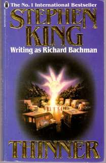 Thinner by STEPHEN KING - Paperback - Condition: Very Good - Grab This One!