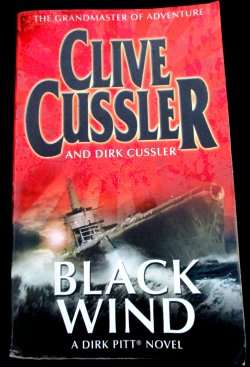 Black Wind by CLIVE CUSSLER - Paperback in Fair to Good Order - See pic.