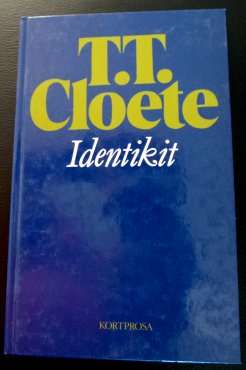 Identikit deur T. T. CLOETE - Hardeband Kopie in Netjiese Kondisie - Sien Foto.