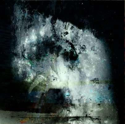 Centrifugal Self-Portrait by RAS STEYN - 1X Signed Gloss Print - 450mmx450mm 1X PRINT ONLY*