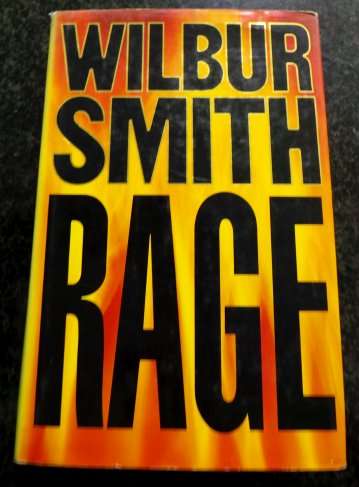Rage by WILBUR SMITH - LARGE 23CM Spine Height Hardcover - Super Buy***