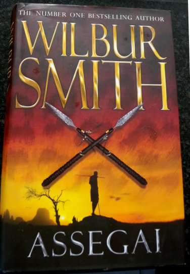 Assegai by WILBUR SMITH - Large 24cm Hardcover -Virtually New- 1st British Edition 2009 - MacMillan