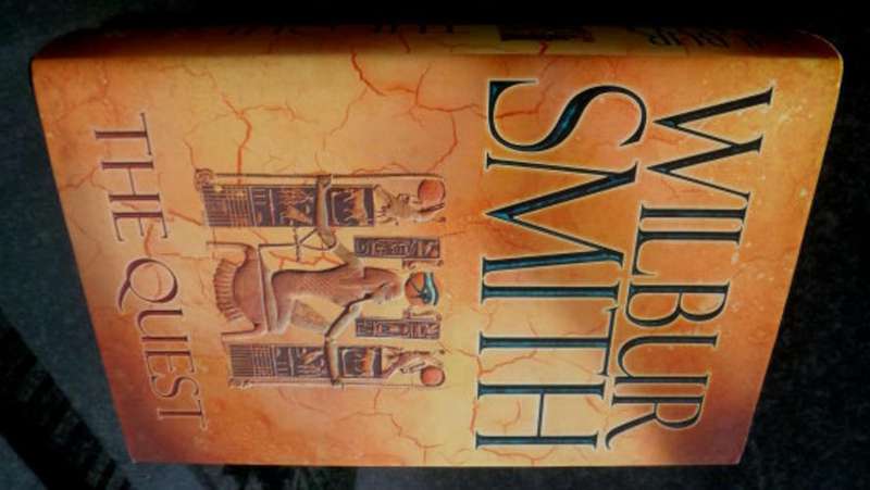 The Quest by WILBUR SMITH - 1st Edition - Large Hardcover -  2007 MACMILLAN PRESS