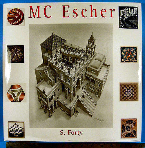 M. C. ESCHER edited by S. FORTY - Neat Hardcover - 14Inches x 14 Inches - 2003 Edition *****