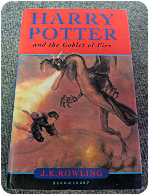 Harry Potter and the Goblet of Fire : J. K. ROWLING - BLOOMSBURY FIRST EDITION - Hardcover ***