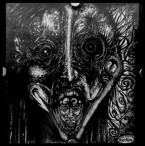 VISIONARY SURREALISM: `Skinny Double-Crosser` - Original Lead Drawing by Surrealist Ras Steyn (MFA)