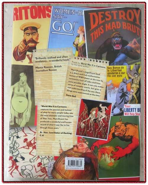 WORLD WAR 1 IN CARTOONS Edited by Mark Bryant - 230mm by 290mm - Hardback + Dust Jacket 2011