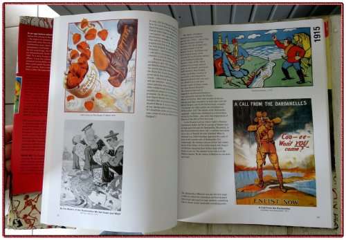 WORLD WAR 1 IN CARTOONS Edited by Mark Bryant - 230mm by 290mm - Hardback + Dust Jacket 2011