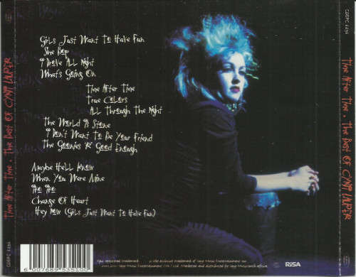 CYNDI LAUPER - Time After Time - The Best of - RISA - 2000 release VG