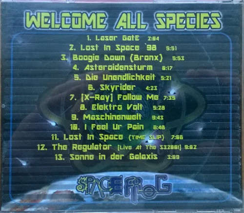 SPACEFROG  Welcome All Species - 1998 - LC6772 - SONY MUSIC (Germany) - VG