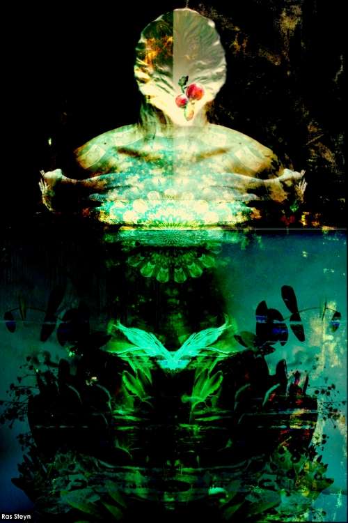 Neo-Surrealism: `The Celluloid Sumerian Under my Willow Tree` by Pioneer Ras Steyn SINGLE EDITION
