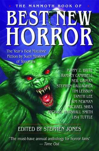 BEST NEW HORROR 16 - Edited by S. Jones - P.Z. Brite / R. Campbell / Neil Gaiman /  VG+ Cond.