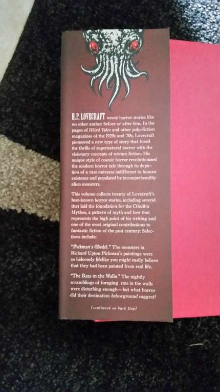 H.P. LOVECRAFT-Great-Tales-of-Horror - New Unread Hardcover - 2012 - Fall River - NY - 600 pages