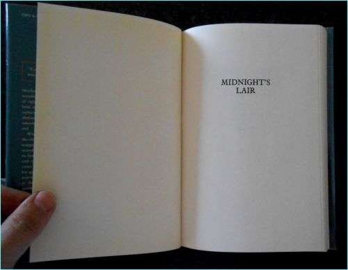 RICHARD LAYMON : Midnight`s Lair - First US Edition: 1993 - Hardback - Mint Condition***